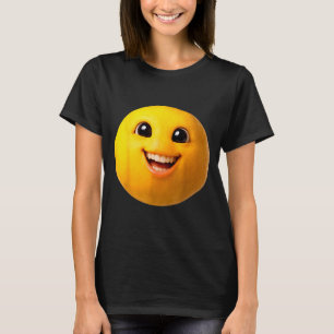 Camiseta Meme de limão de IA frutas comendo fruta engraçado