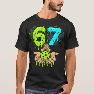 Camiseta Meme de Pickleball Dink Hard Fique Fora Da