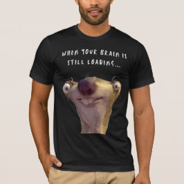 Camiseta Meme Divertido de Carregamento do Cérebro – Arte H