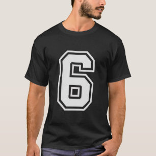Camiseta Meme Divertido Seis Sete 6 7 