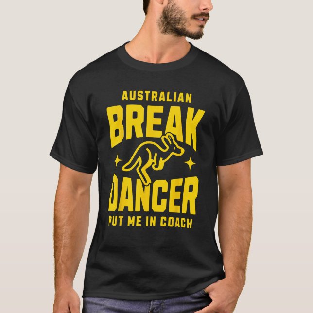 Camiseta Meme do Break Dance Team 2024 Breakdancer (Frente)