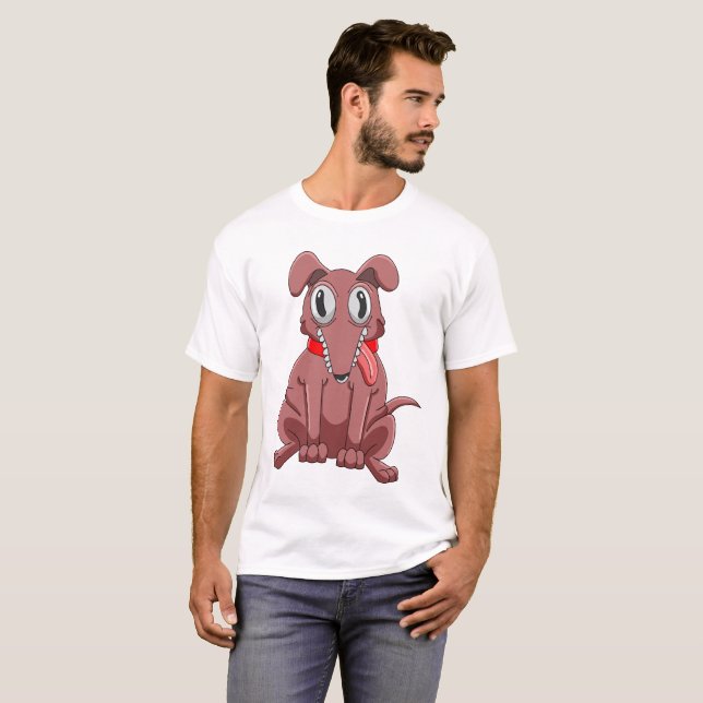 Camiseta Meme do Cachorro Estranho (Frente Completa)
