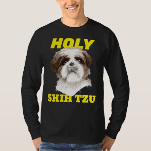 Camiseta Meme do Cão Sagrado Shih Tzu Tzu