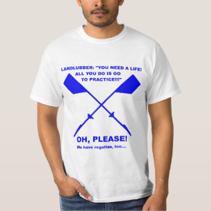 Camiseta Meme do enfileiramento (azul)