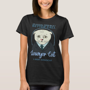 Camiseta Meme do Filtro do Gato Advogado Estou Aqui Vivo Pa