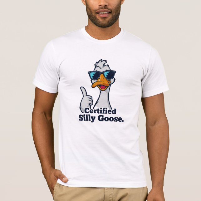 Camiseta Meme do Ganso Bobo (Frente)