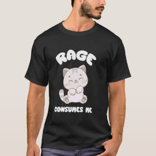 Camiseta Meme do Gato da Raiva Me Consome