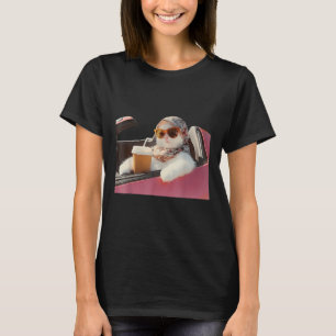 Camiseta Meme do Gato Dirigindo Está Me Consumindo Humor Bo