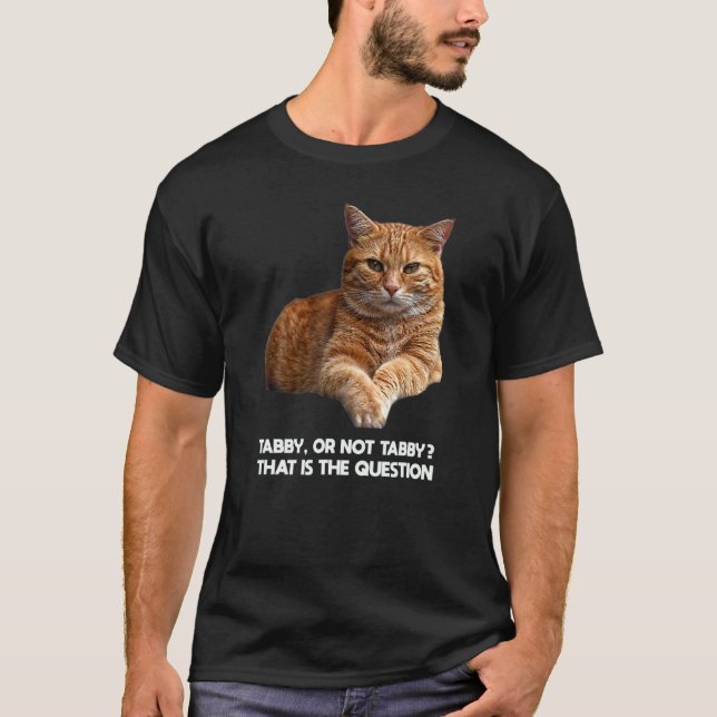 Camiseta Meme do Gato Laranja Abby (Frente)