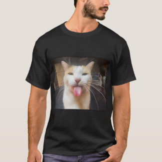 Camiseta Meme do Gato Silly Bleh