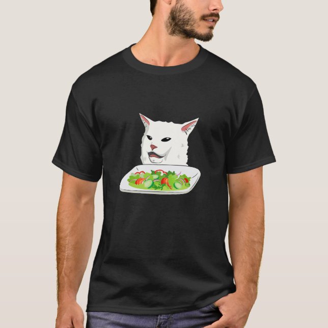 Camiseta Meme do Gato Smudge (Frente)