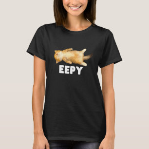 Camiseta meme do Gato Sonolento Bobo, Gato Eepy