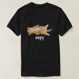 Camiseta Meme do Gato Sonolento Humor Gato Divertido Sarcás