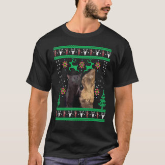 Camiseta meme do gato zonando, Natal engraçado meme popular