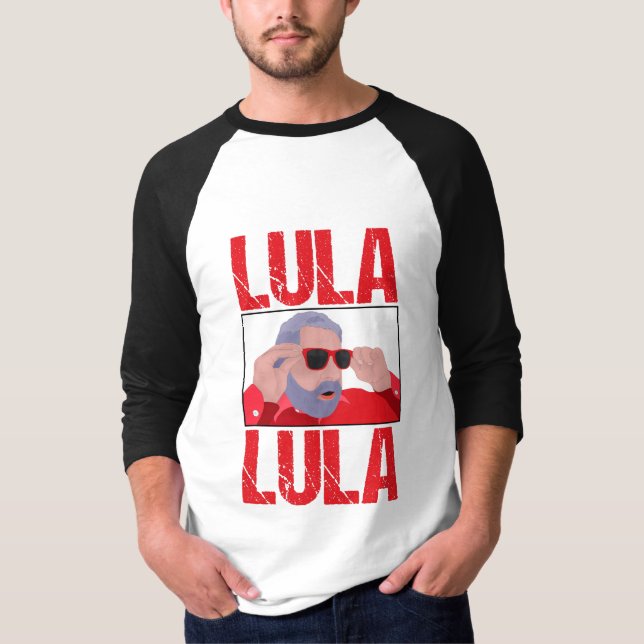 Camiseta Meme do Lula de Óculos de Sol (Frente)