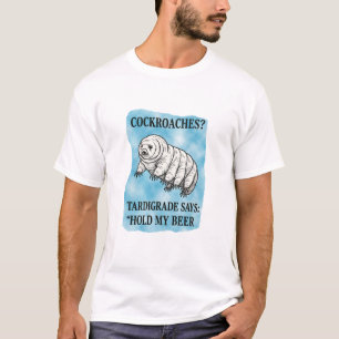 Camiseta Meme do Tardígrado Segura Minha Cerveja