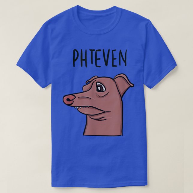 Camiseta Meme Dog Funny Phteven lisping Dog  (Frente do Design)