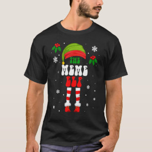 Camiseta Meme Elf Christmas Family Matching Xmas Group Funn