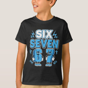 Camiseta Meme Engraçado 67 Seis Sete 6 7 Italianos Meninos