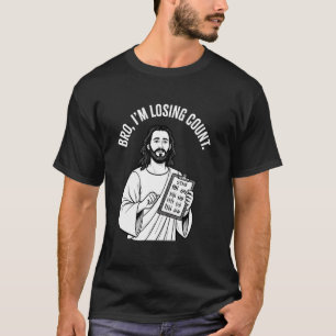 Camiseta Meme engraçado cristão Jesus Bro Iu2019m Perdendo