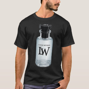 Camiseta Meme engraçado de borrifador de garrafa de vidro l