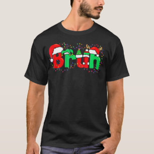 Camiseta Meme engraçado de Bruh, cumprimento de mano para a