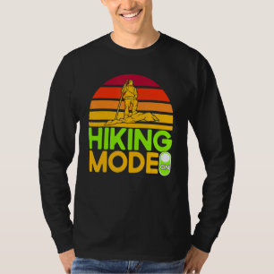 Camiseta Meme engraçado de caminhada trocadilho citação dit