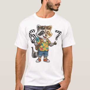 Camiseta Meme Engraçado Seis sete Jimothy Guaxinim