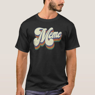 Camiseta Meme For Grandma Retro Vintage Mother s Day Meme