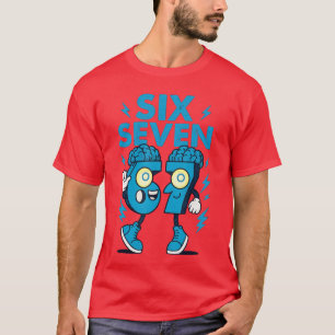 Camiseta Meme Infantil 67 Seis Sete 6 7 Brainrot Italiano p