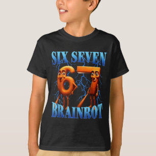 Camiseta Meme italiano engraçado 67 Brainrot Tung Tung Sahu