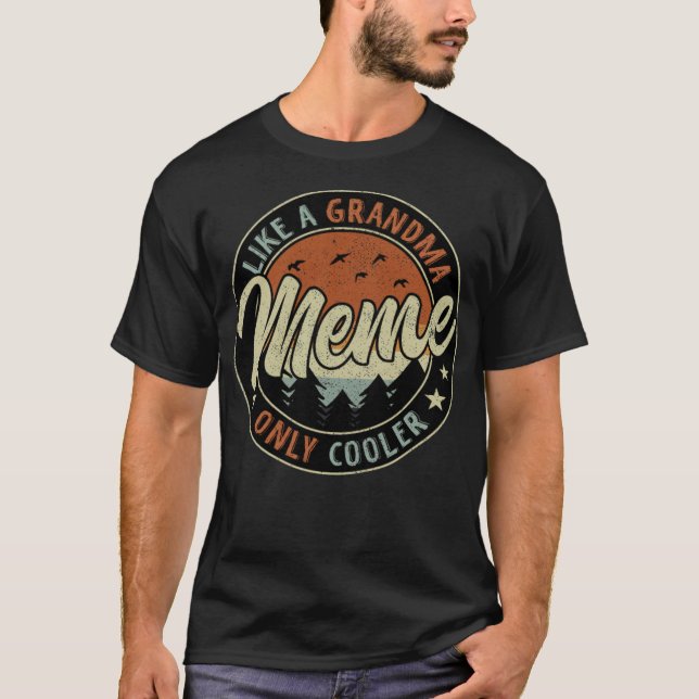 Camiseta Meme Like A Grandma Only thelwell kiddinx  (Frente)