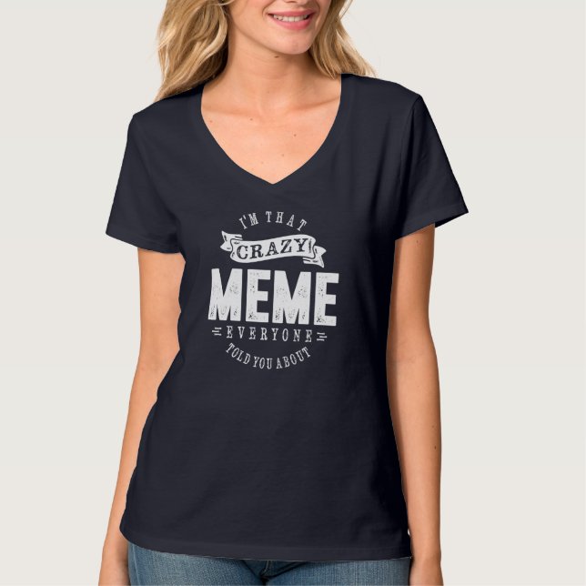 Camiseta Meme Louco (Frente)