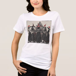 Camiseta Meme Meninas Bruxas no Natal Serão Menina