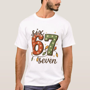 Camiseta Meme Natal 67 Seis Sete 6-7 Piada Divertida Intern