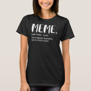 Camiseta Meme Shirts para a ideia de Dia de as mães feminin