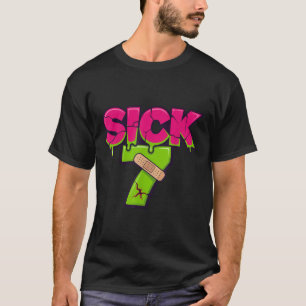 Camiseta Meme Sick Seven Seis Sete Drip Brincadeir