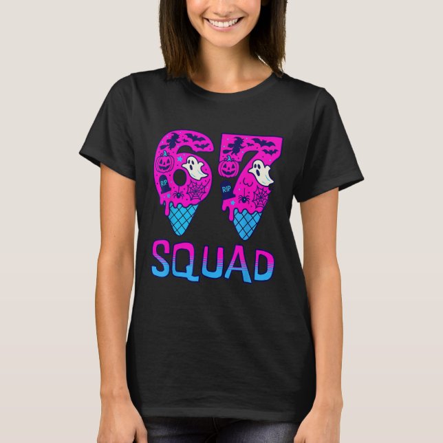 Camiseta Meme Sick Seven Seis Sete Funny 67 Hallow (Frente)