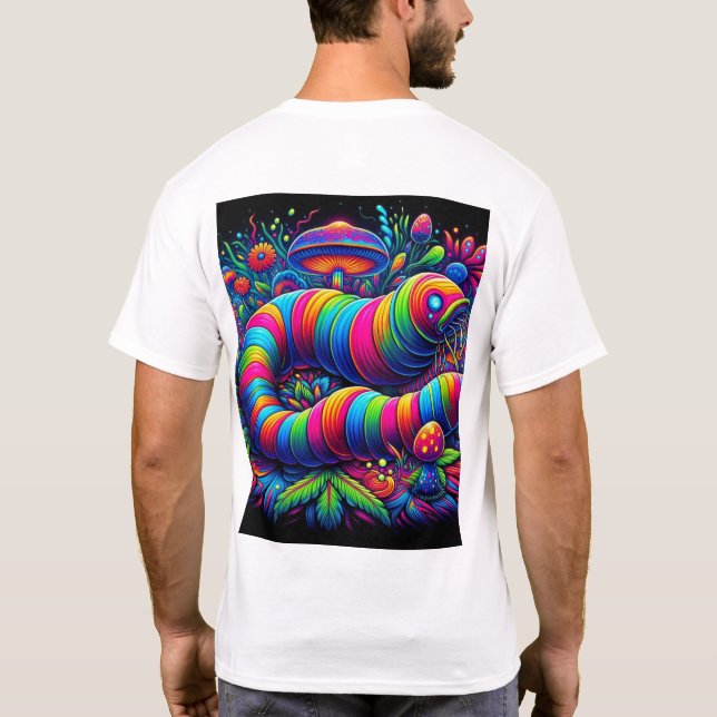 Camiseta Meme worm (Verso)