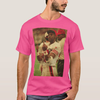 Camiseta Memem Middle Finger Jerry Rice Vintageretro girl