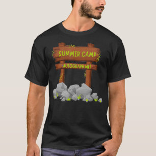 Camiseta Memento Autográfico do Campo de Verão