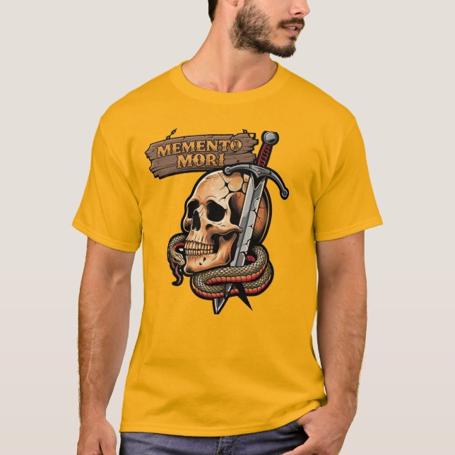 Camiseta memento mori (Frente)