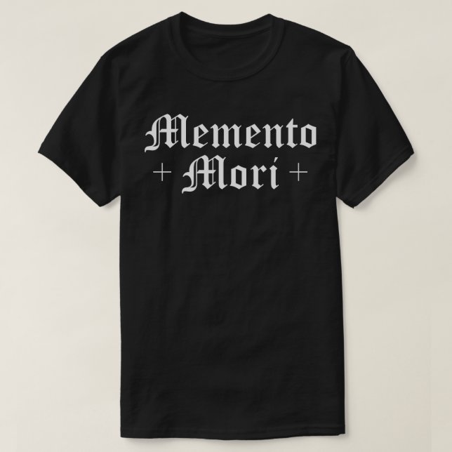 Camiseta Memento Mori (Frente do Design)