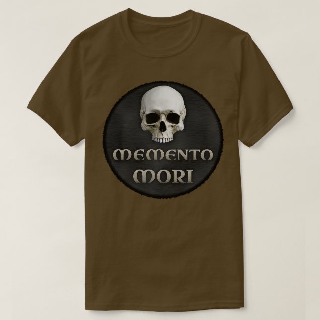 Camiseta Memento Mori (Frente do Design)
