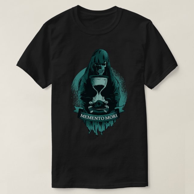 Camiseta Memento Mori IV (Frente do Design)