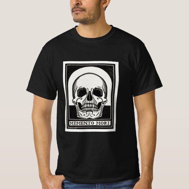 Camiseta Memento mori - Lembrando a Morte (Frente)
