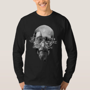 Camiseta Memento Mori Memento Vivere Amor Fati Carpe Diem S