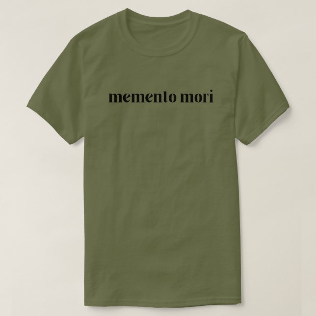 Camiseta Memento Mori Tee - Unisex (Frente do Design)