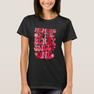 Camiseta Memere Do Berry Sweet One Strawberry First Bir