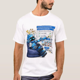 CAMISETA MEMES DE ROBÔ
